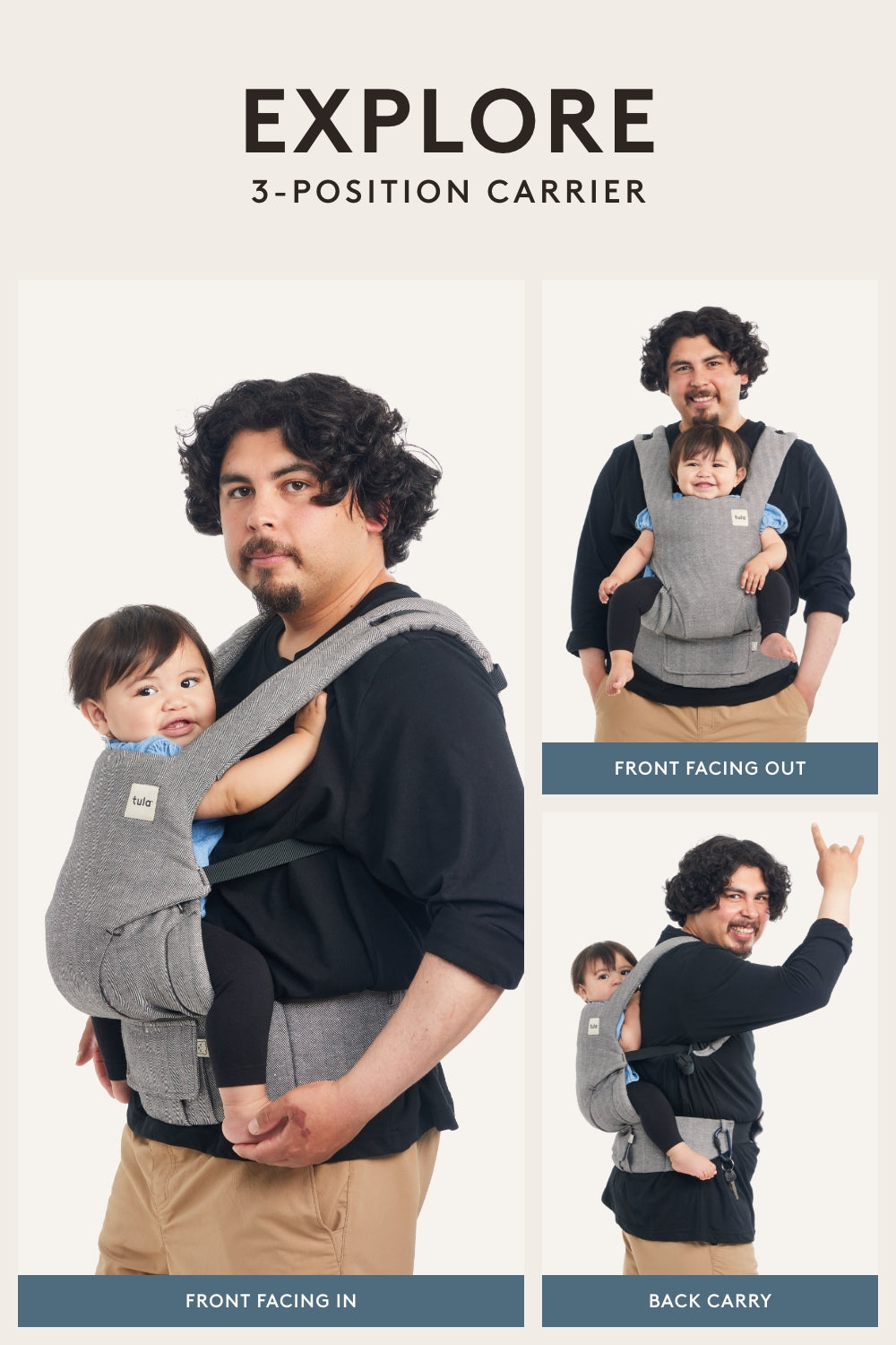 In the Jungle - Cotton Explore Baby Carrier