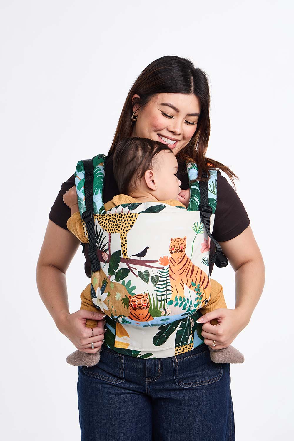 In the Jungle - Cotton Free-to-Grow Baby Carrier