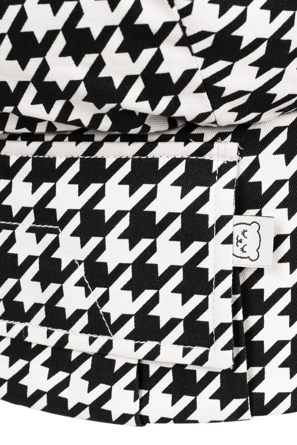 Houndstooth - Cotton Free-to-Grow Baby Carrier