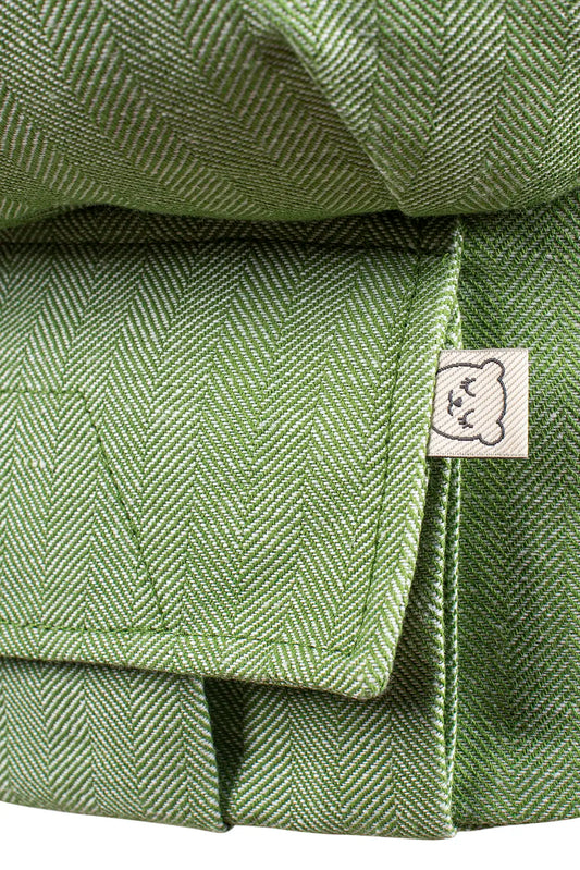 Basil - Linen Free-to-Grow Baby Carrier