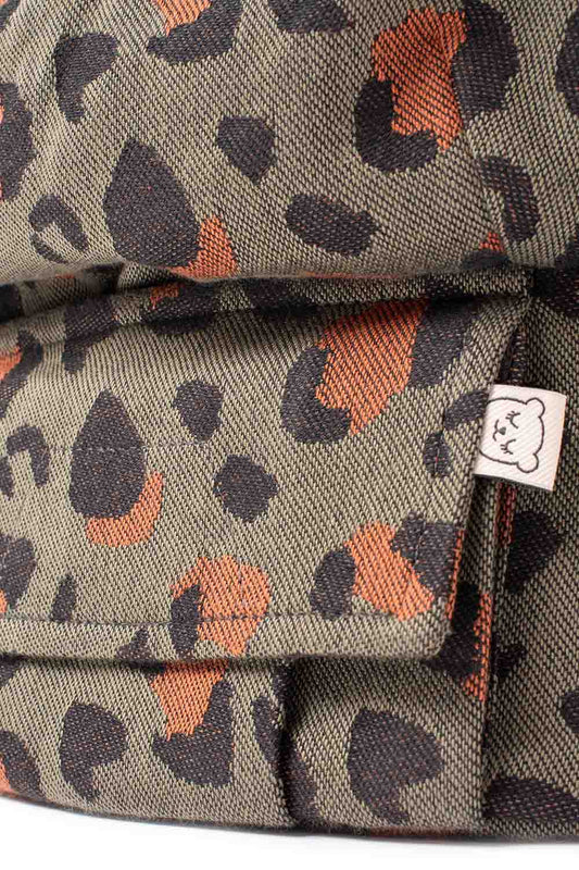 Olive Leopard - Tula Signature Woven Free-to-Grow Baby Carrier
