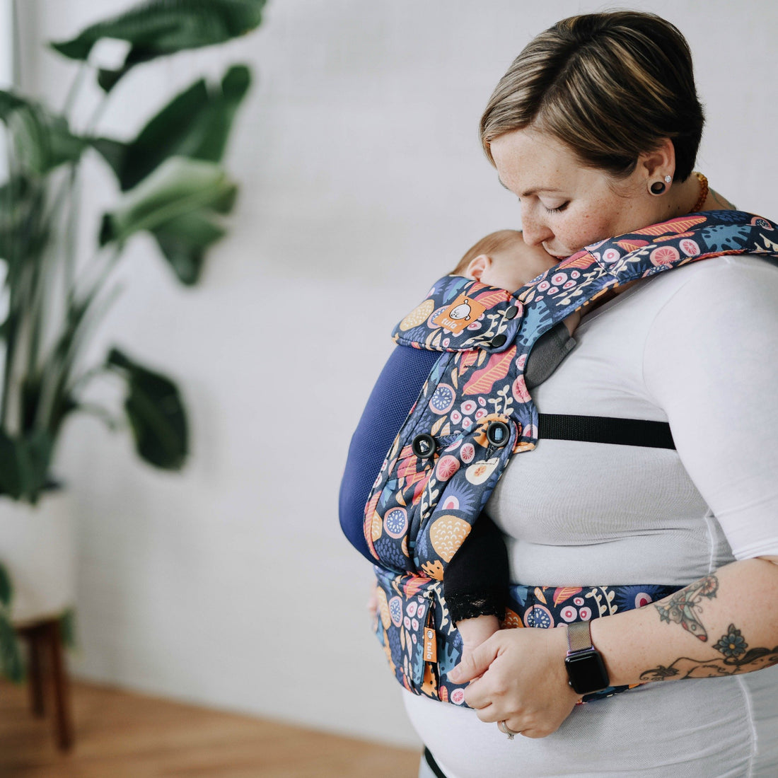 Snuggling Your Squishy: Newborn in a Tula Baby Carrier