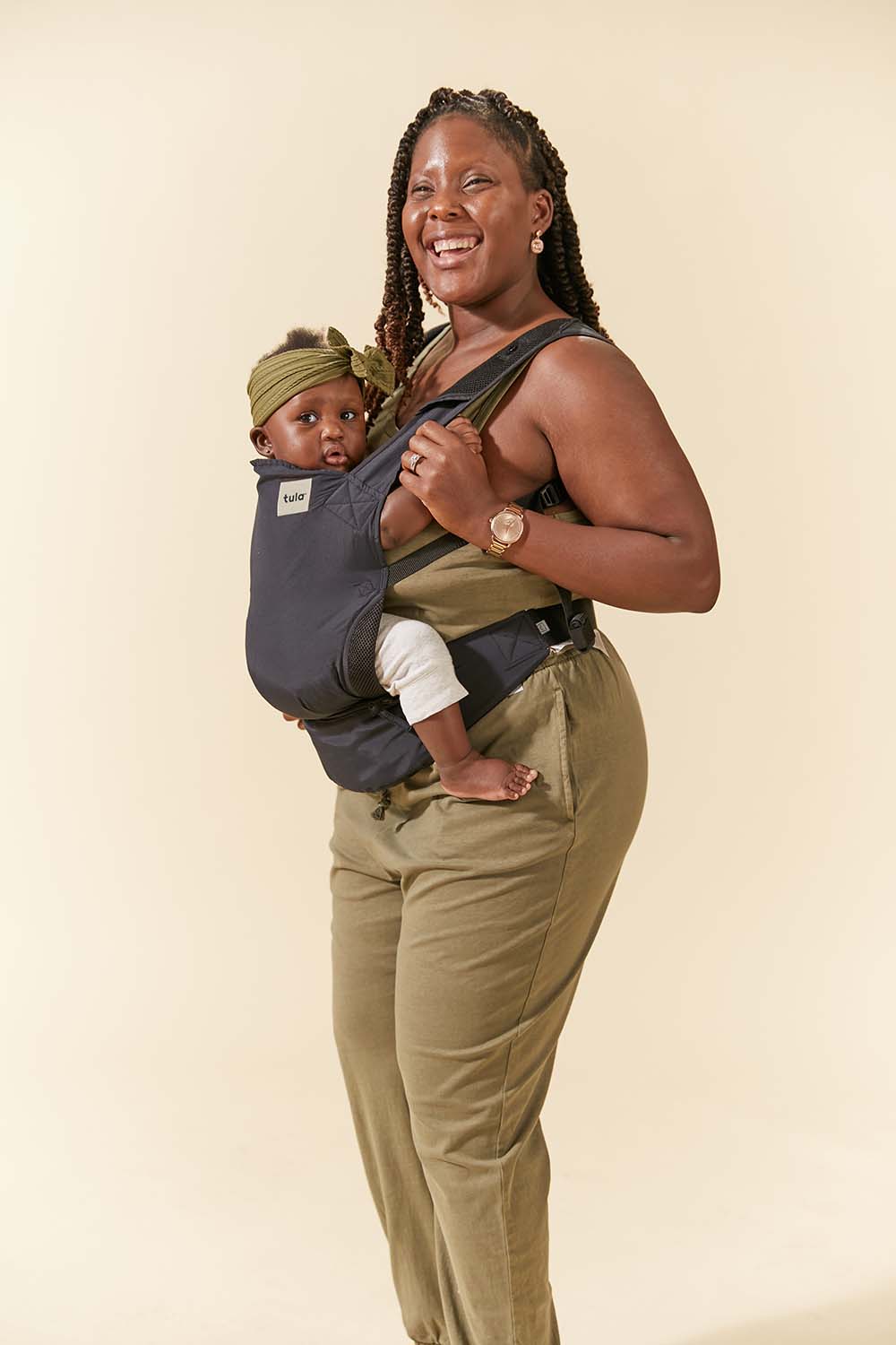 Black - Tula Lite Baby Carrier