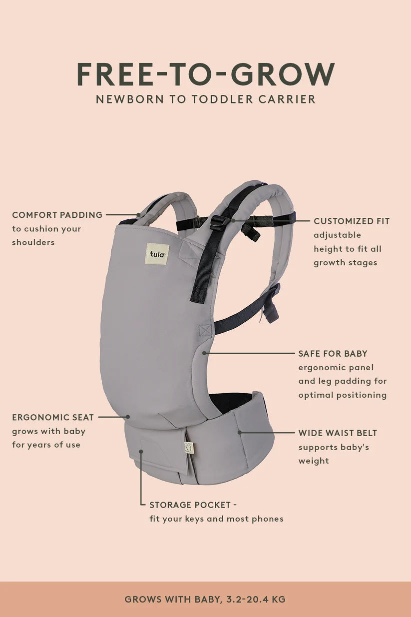 Daffodil - Linen Free-to-Grow Baby Carrier