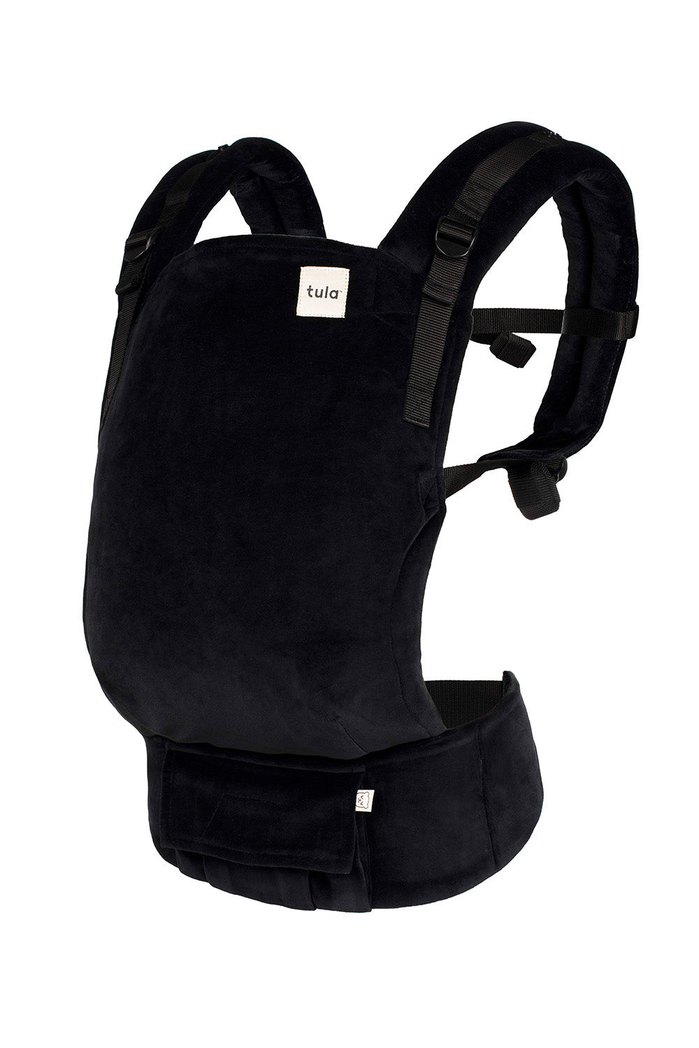 Raven - Velour Free-to-Grow Baby Carrier