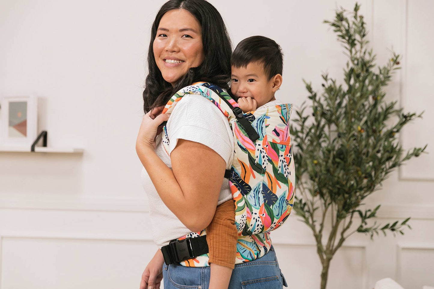 Tropical - Mesh Toddler Carrier