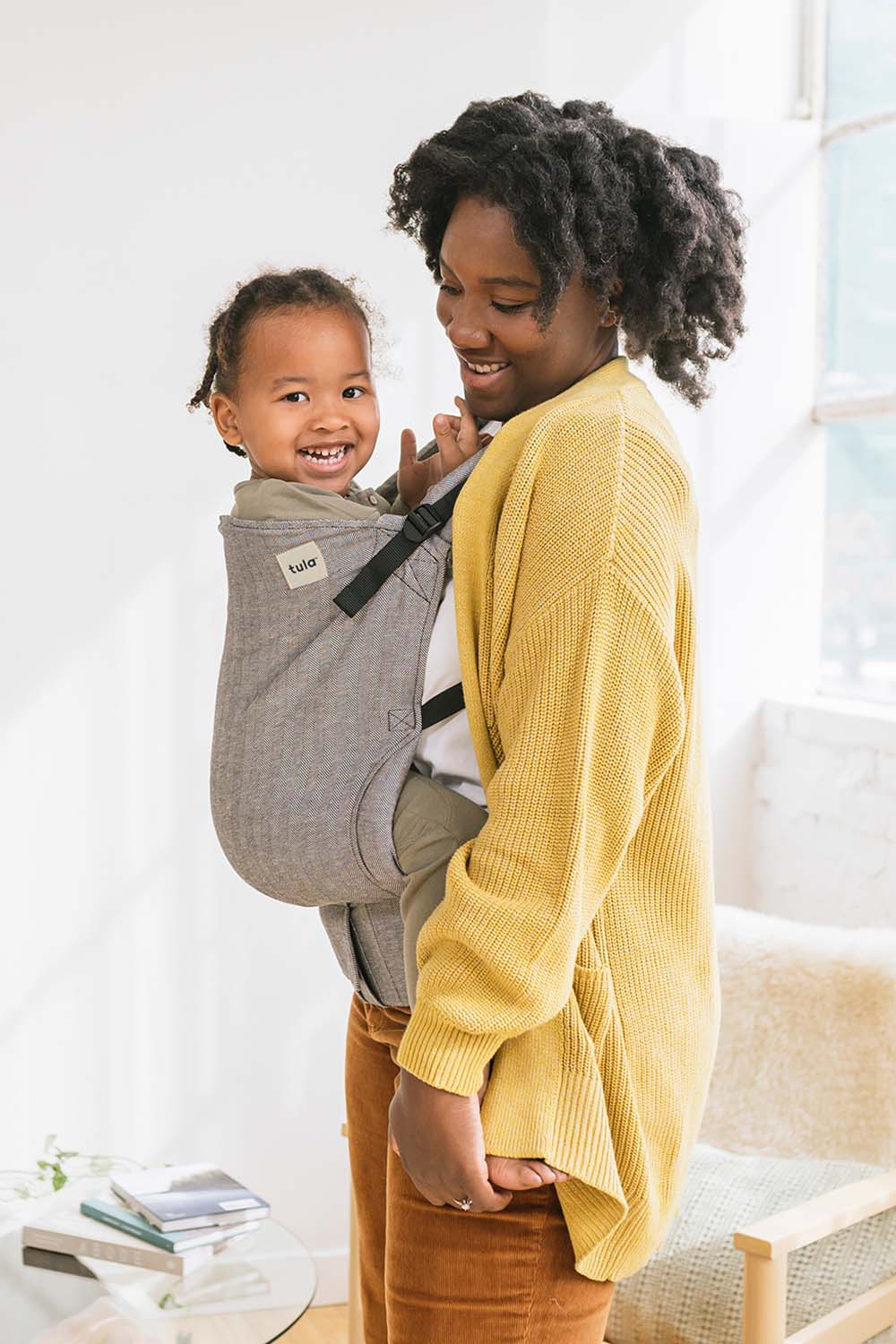 Ash - Linen Toddler Carrier