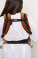 Caramel - Velour Free-to-Grow Baby Carrier