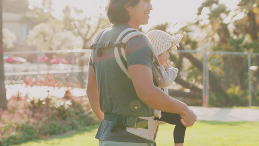 Sand - Linen Free-to-Grow Baby Carrier