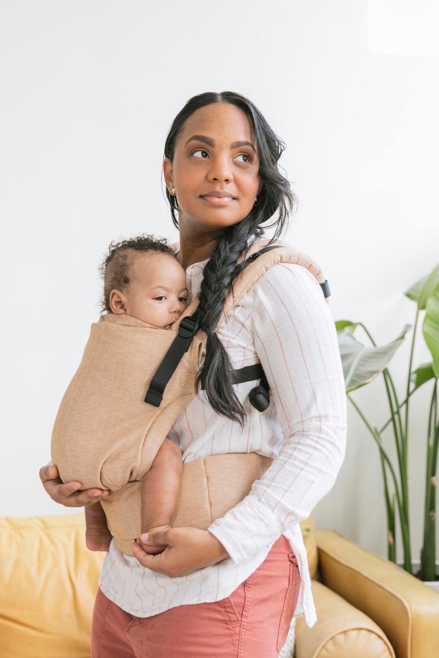 Mesa - Tula Linen Free-to-Grow Baby Carrier