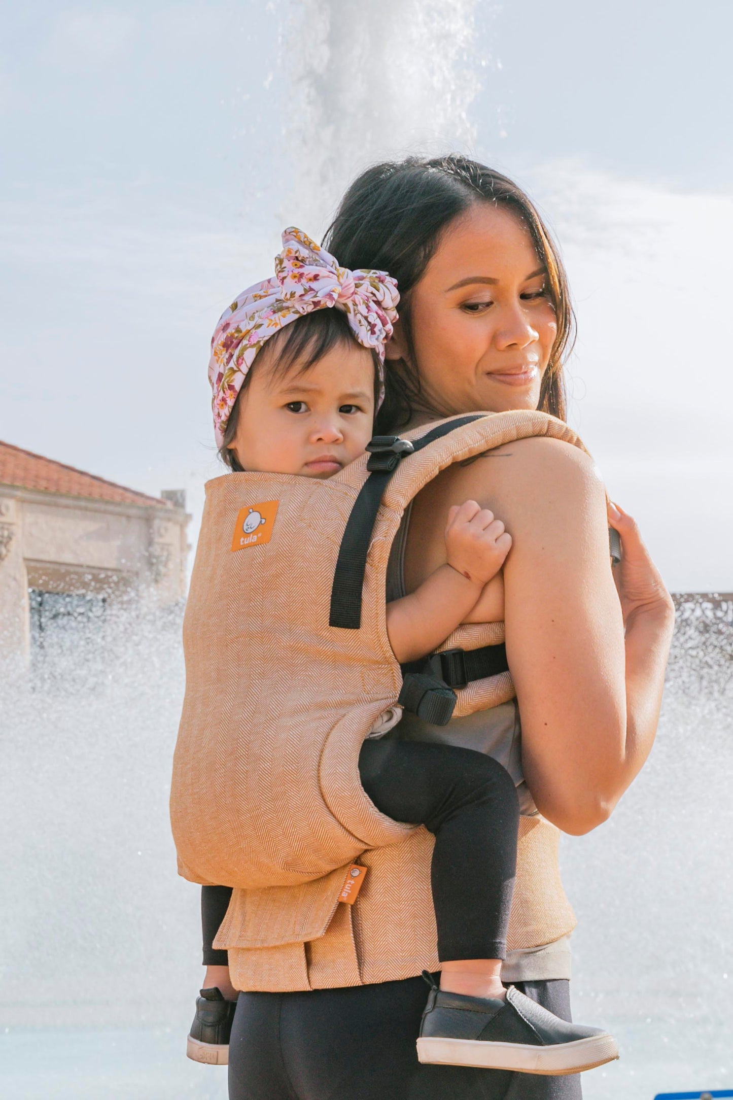 Mesa - Tula Linen Free-to-Grow Baby Carrier