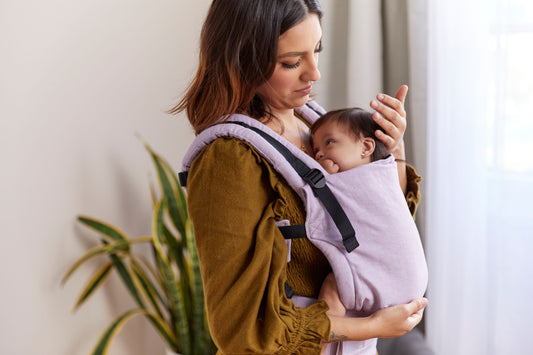 Starling - Linen Free-to-Grow Baby Carrier