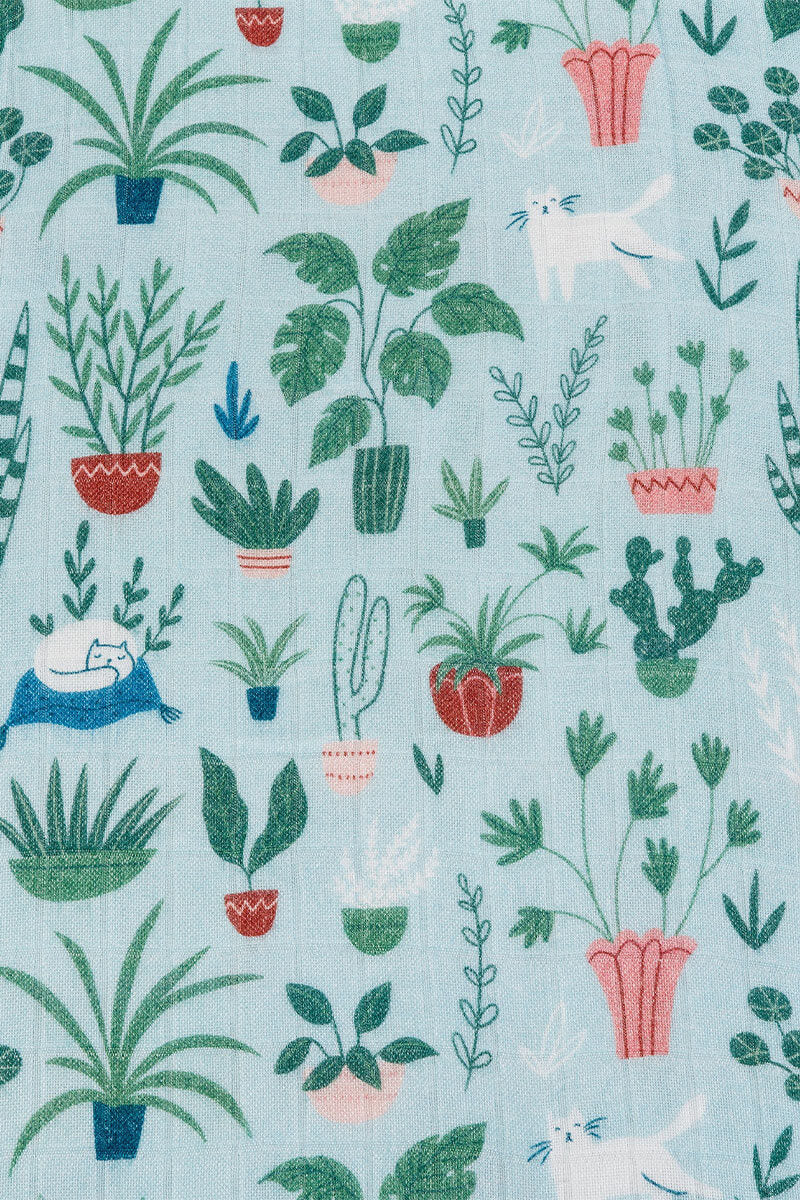 Plant Lady - Throw Blanket