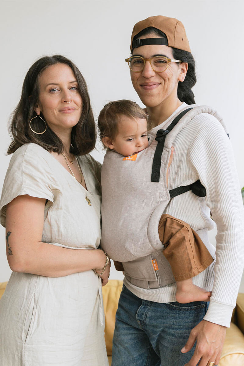 Sand Linen Baby Carrier