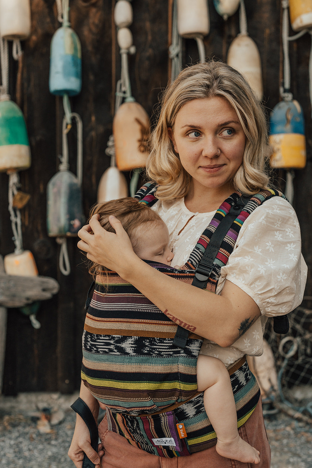 Moonlight Orchid - Signature Woven Standard Baby Carrier