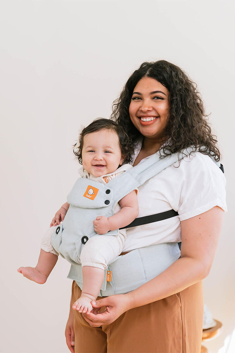 Seafoam - Linen Explore Baby Carrier