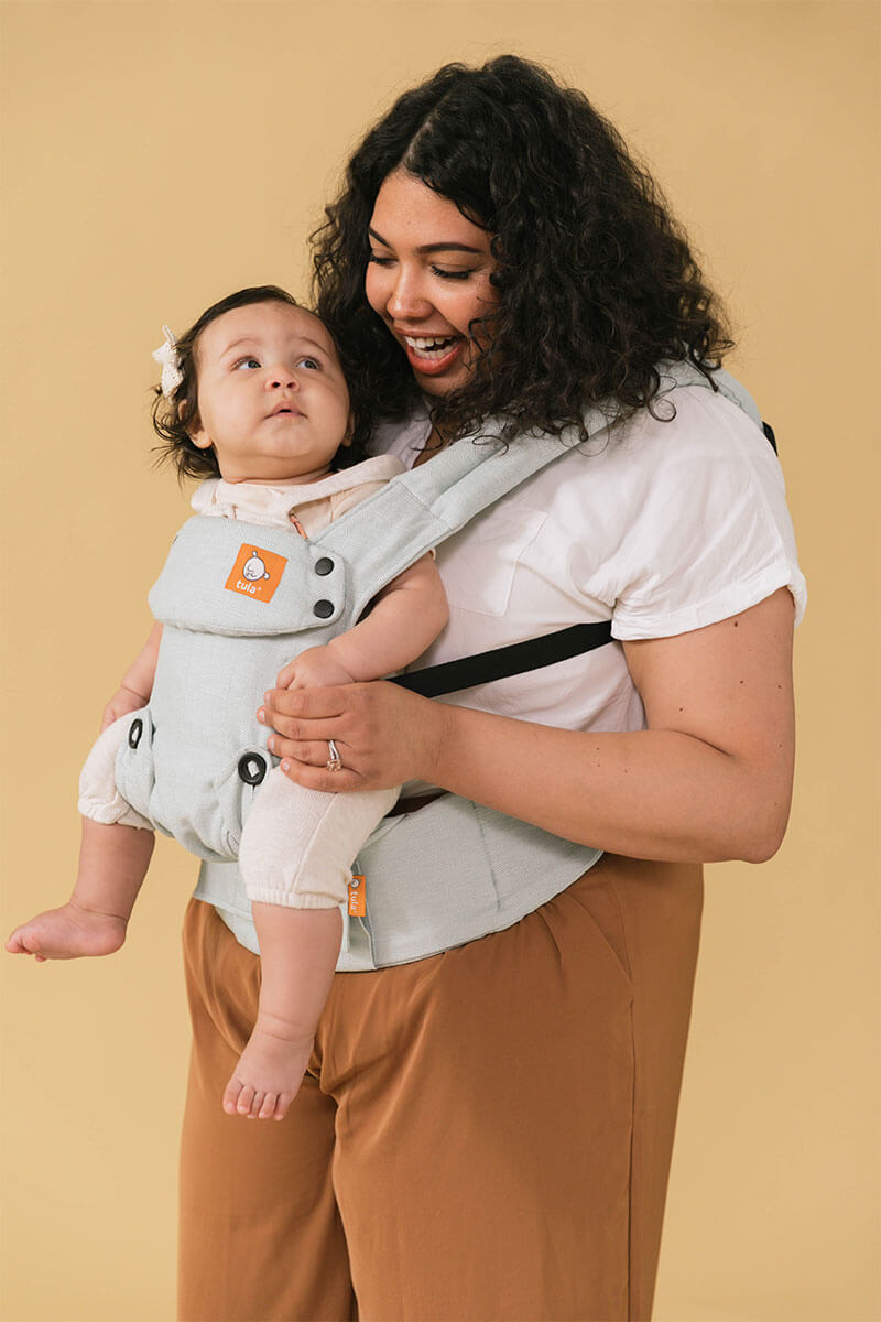 Seafoam - Linen Explore Baby Carrier