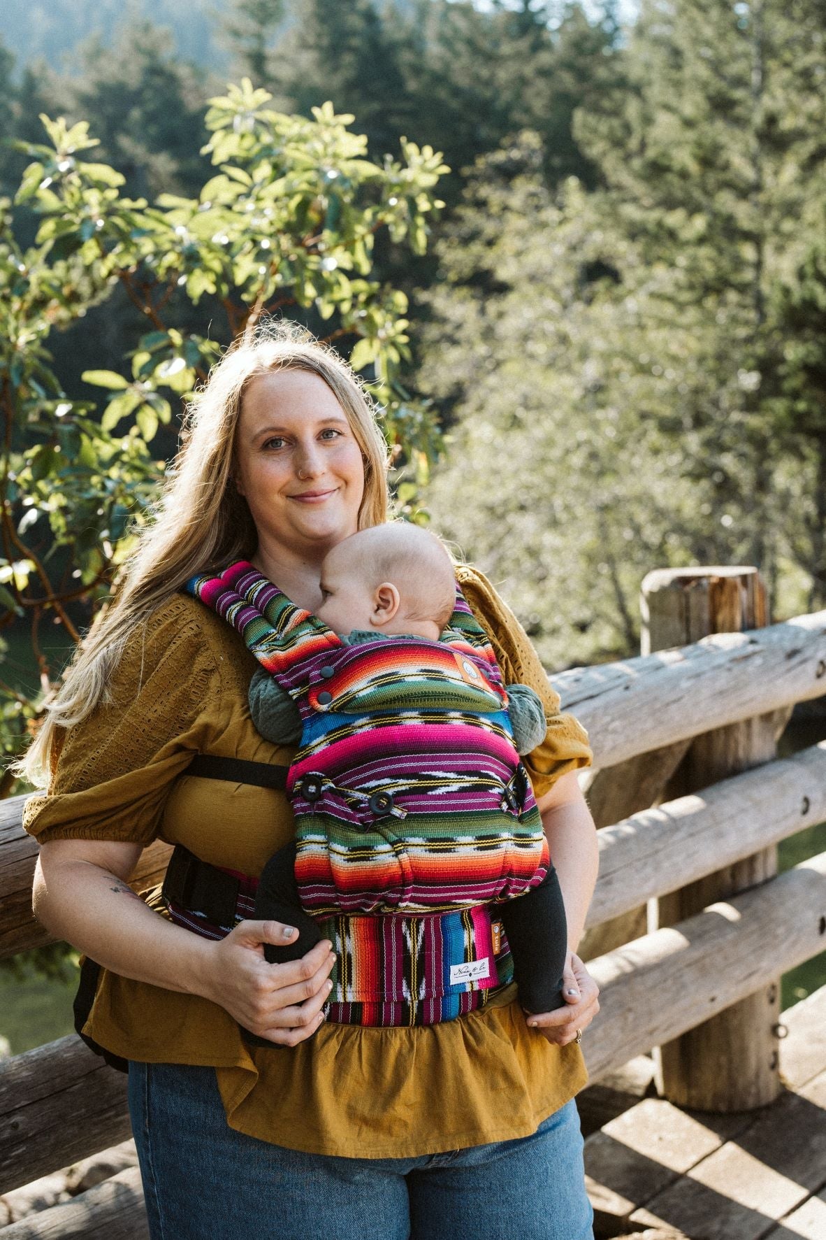Rainbow Falls - Signature Woven Explore Baby Carrier