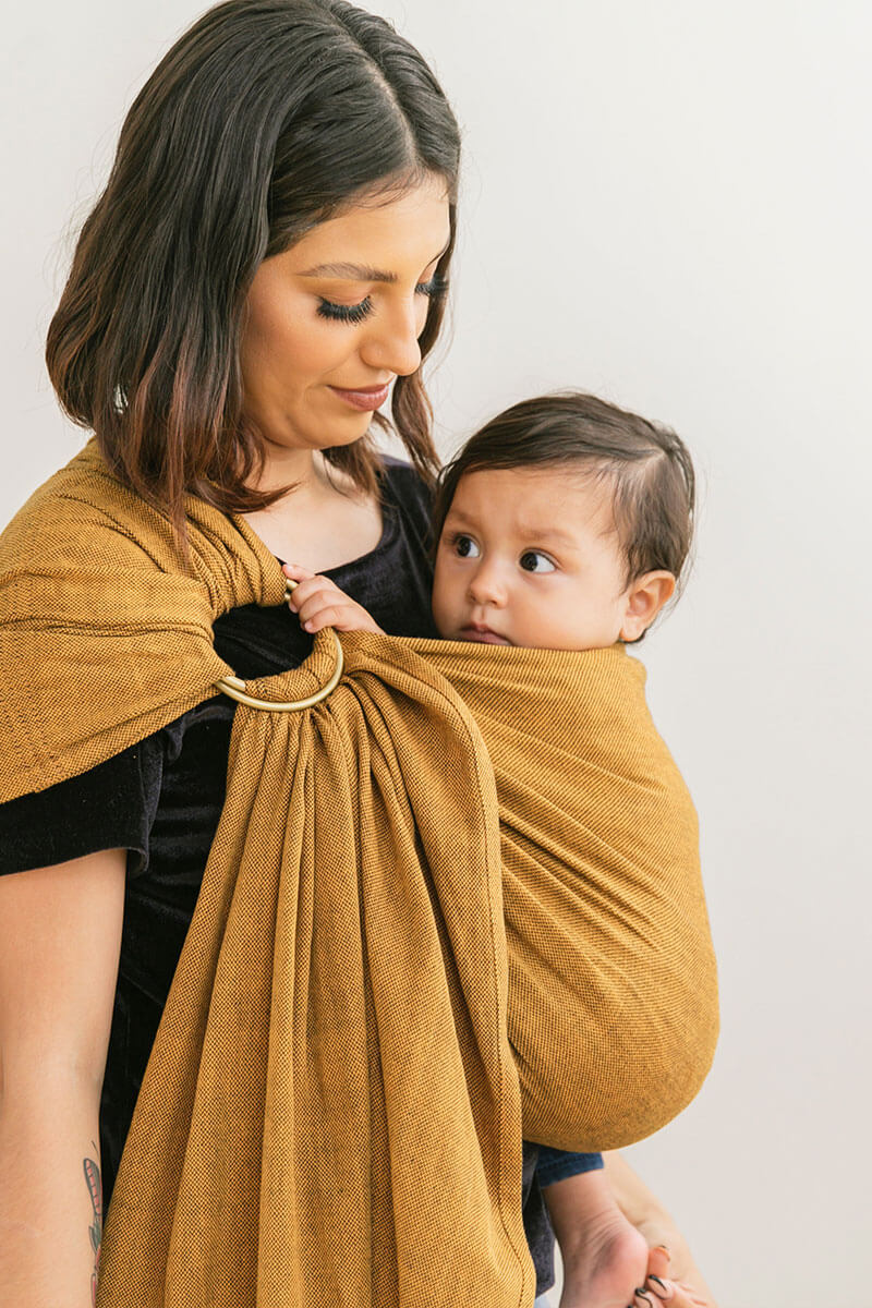 Babywearing Baby Ring Sling Australia Camote Signature Handwoven